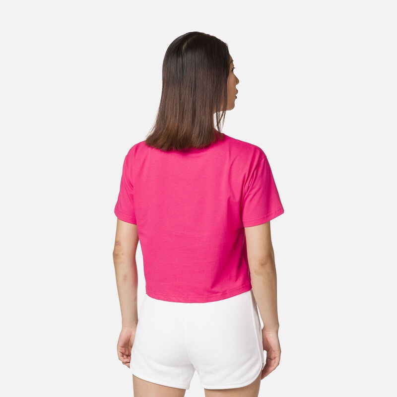 Rossignol Crop Tee Candypink | JTOUQL625