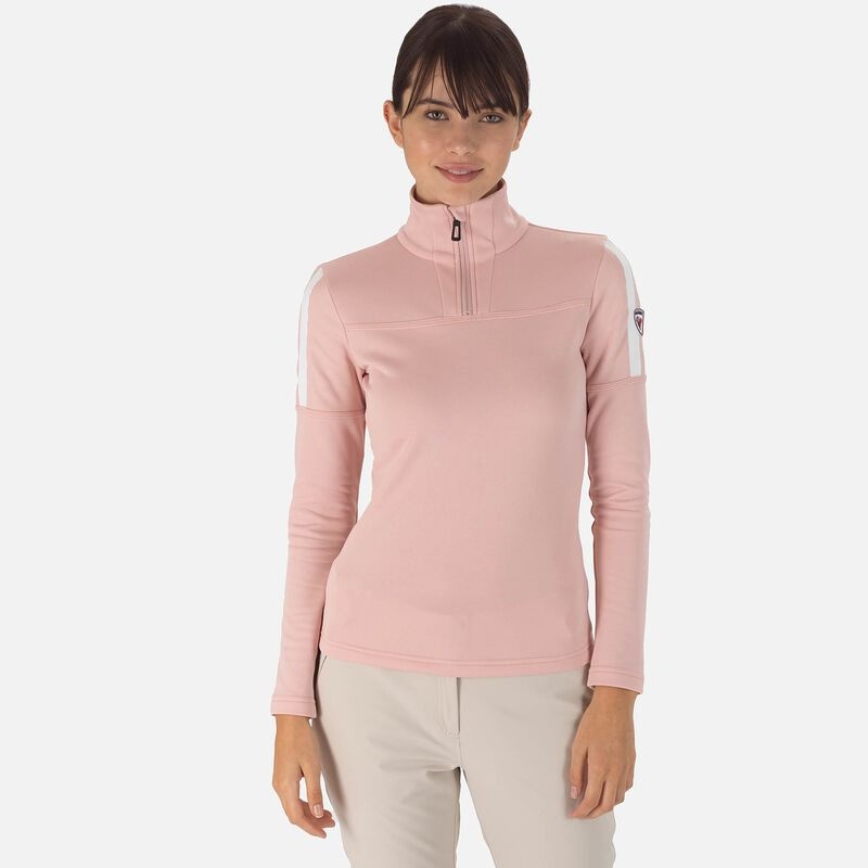 Rossignol Experience Half-zip Top Powderpink 337 | JGAKWV173