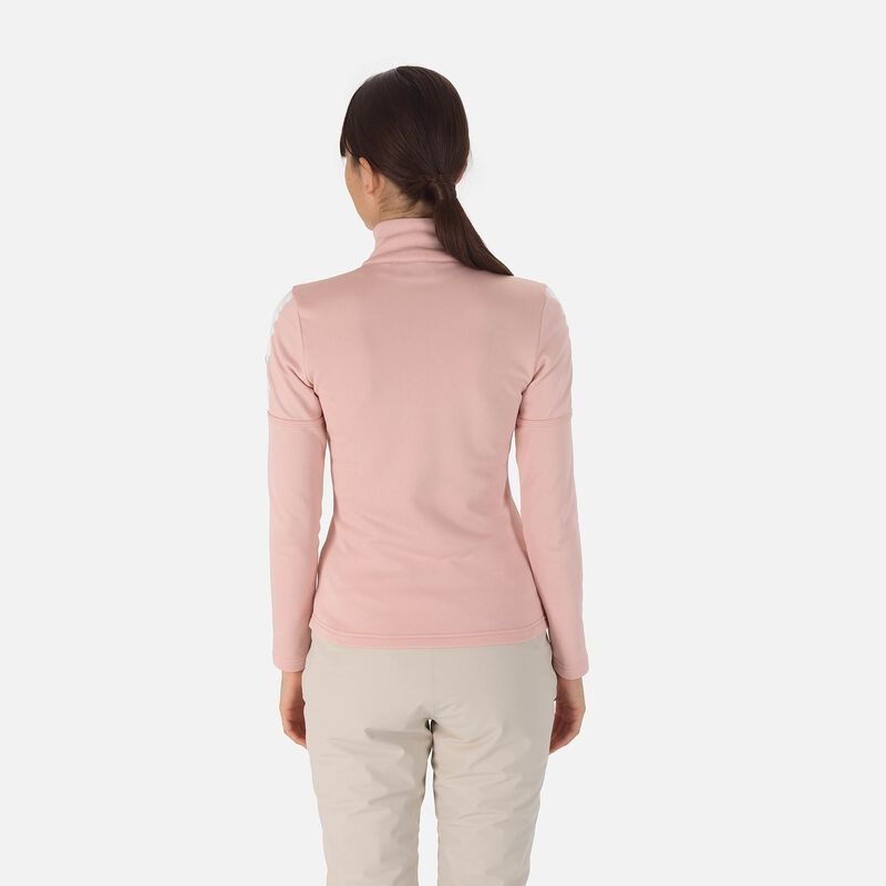 Rossignol Experience Half-zip Top Powderpink 337 | JGAKWV173