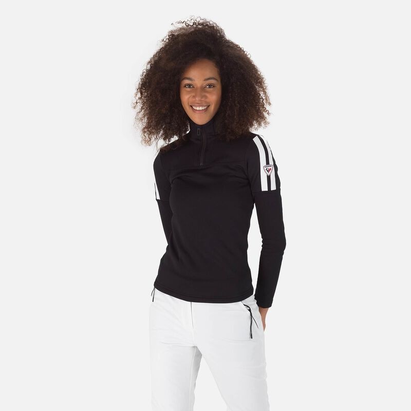 Rossignol Experience Half-zip Top Svarte | QGNHOT317