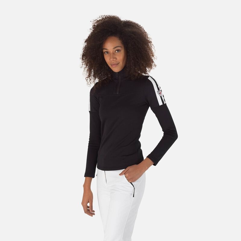 Rossignol Experience Half-zip Top Svarte | QGNHOT317