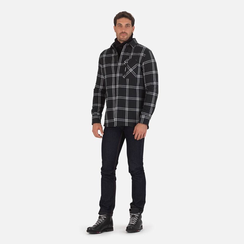 Rossignol Flannel Shirt Svarte | ZCPKOE803