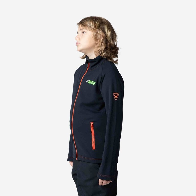 Rossignol Full-zip Hero Clim Fleece Jacket Svarte | BGMEUV879