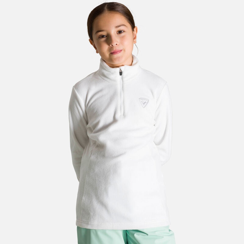 Rossignol Half-zip Fleece Hvite | JNVWUC978