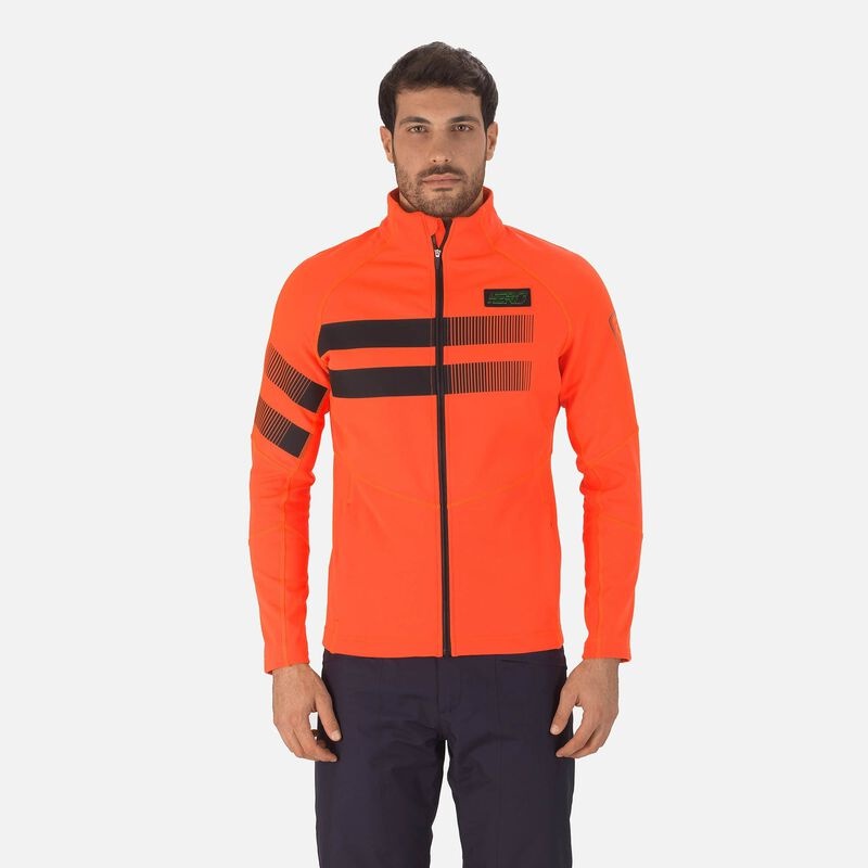 Rossignol Hero Clim Fleece Jacket Neonred 316 | RCHQSN854