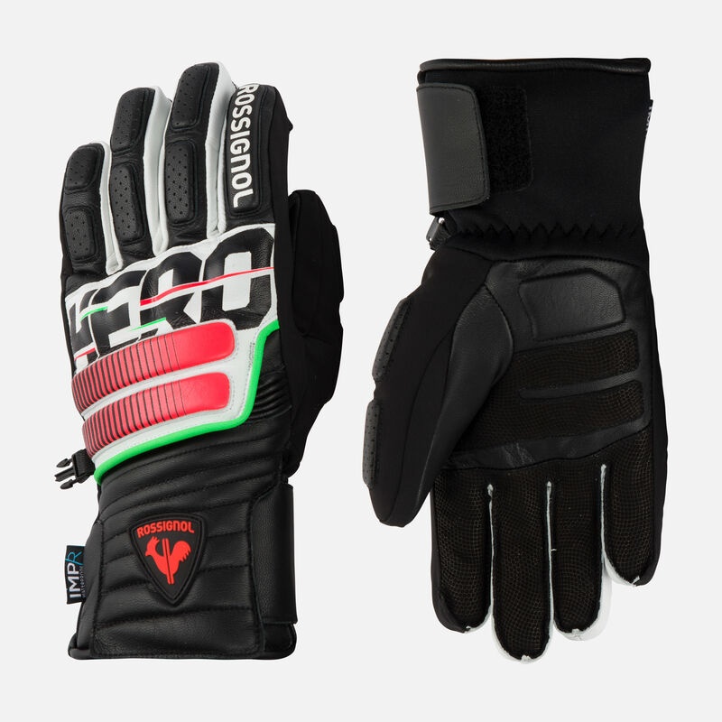 Rossignol Hero Race Lær Vanntette Ski Gloves Svarte | NUHXZL956