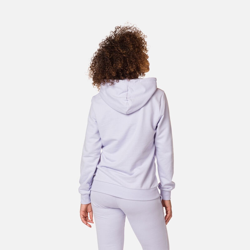 Rossignol Hette Logo Bomull Sweatshirt Lavendergrey | FASMTX642