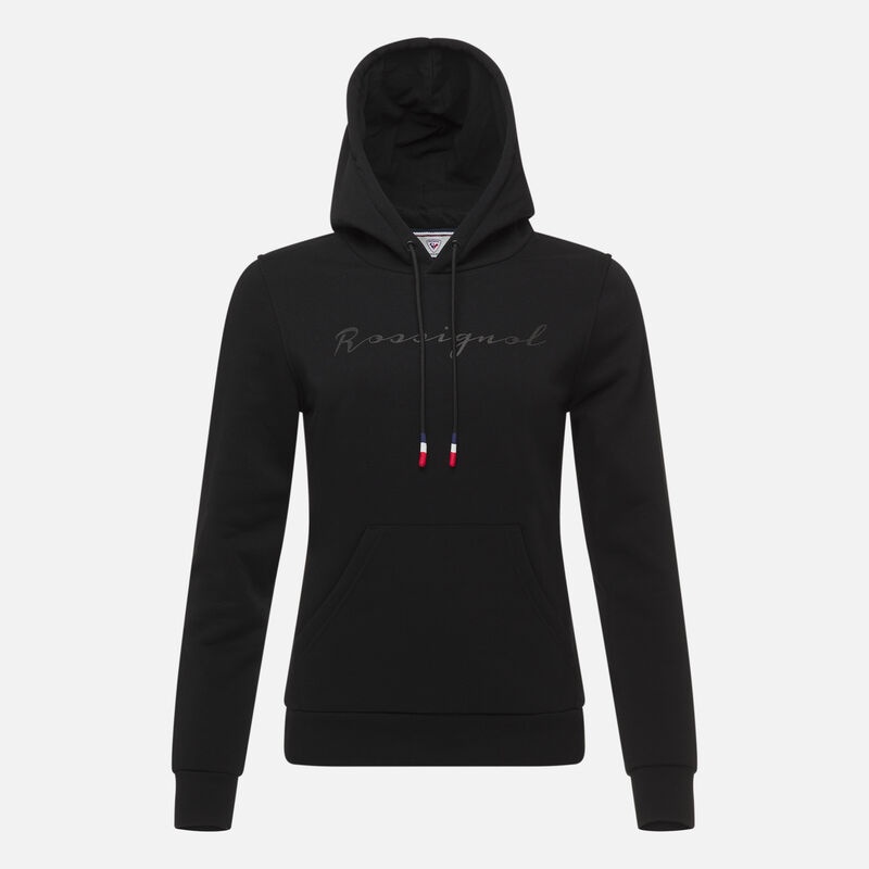 Rossignol Hette Logo Bomull Sweatshirt Svarte | LRUFTC315