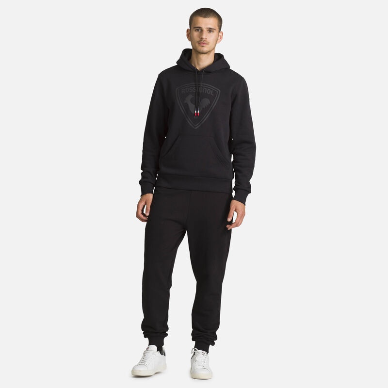 Rossignol Hette Logo Bomull Sweatshirt Svarte | DGOCXQ825