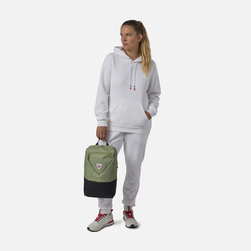 Rossignol Hette Logo Fleece Sweatshirt Hvite | BSJQWA428