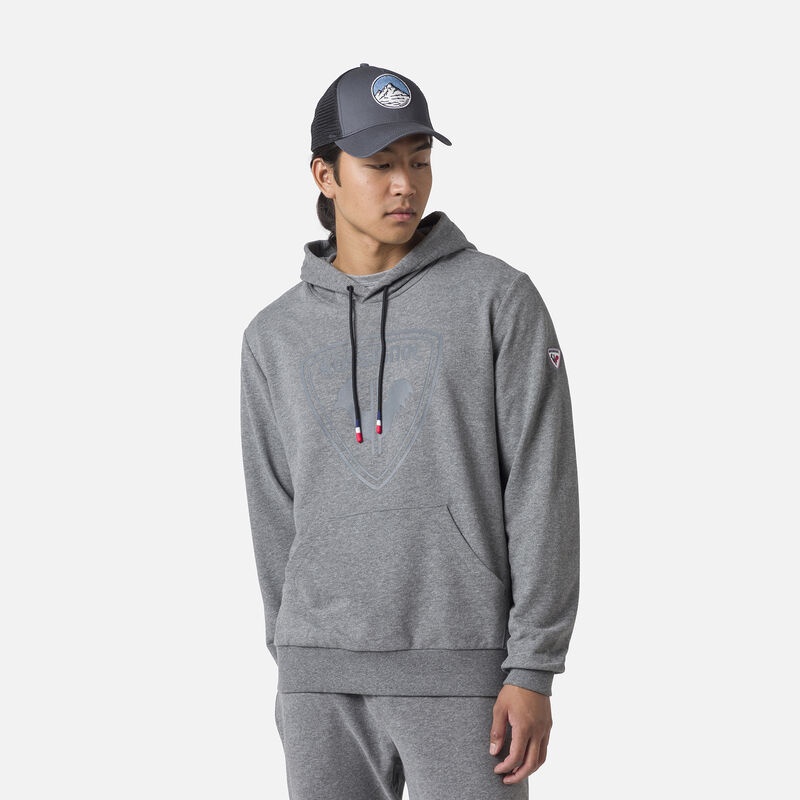 Rossignol Hette Logo Fleece Sweatshirt Heathergrey 280 | CABFTN261