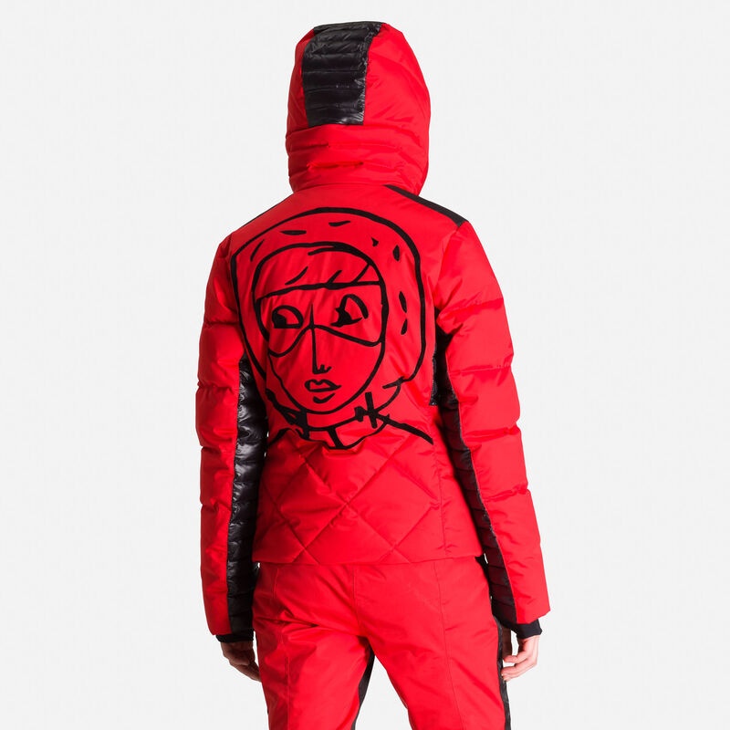 Rossignol Jcc Stellar Down Jacket Rød | WFVQCL204