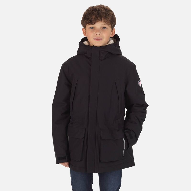 Rossignol Junior Parka Svarte | EAMPGC293