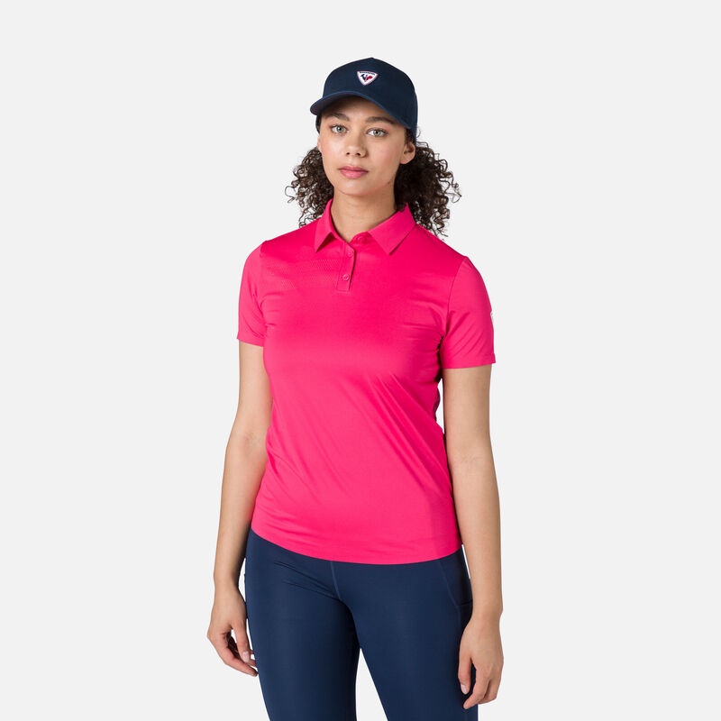 Rossignol Lette Pustende Polo Shirt Candypink | BMQOAX490