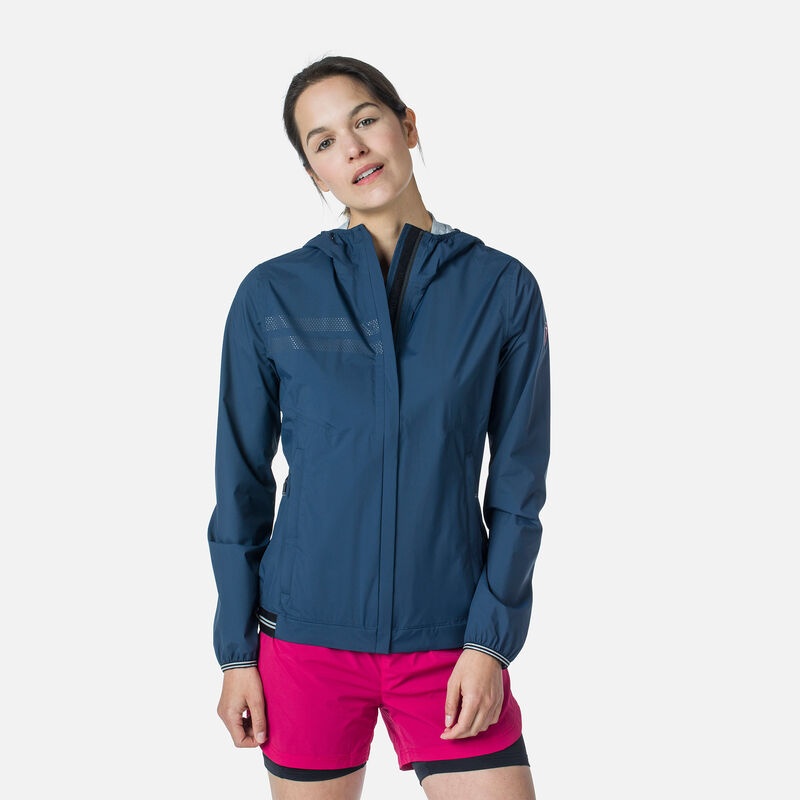 Rossignol Lette Rain Jacket Darknavy 715 | RYHKEZ758