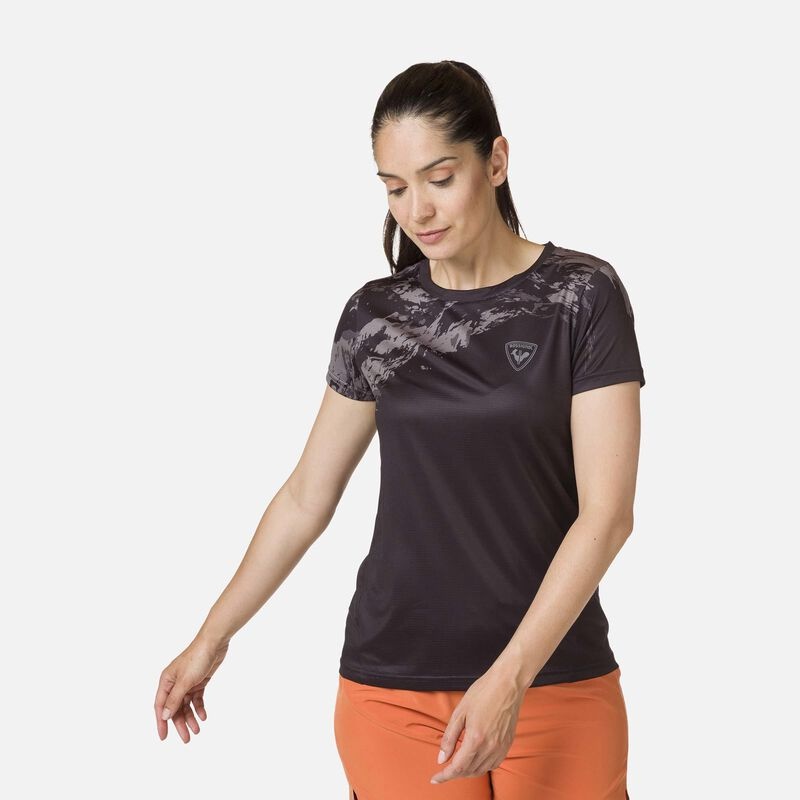 Rossignol Lette Tee Svarte | RDHNZS501