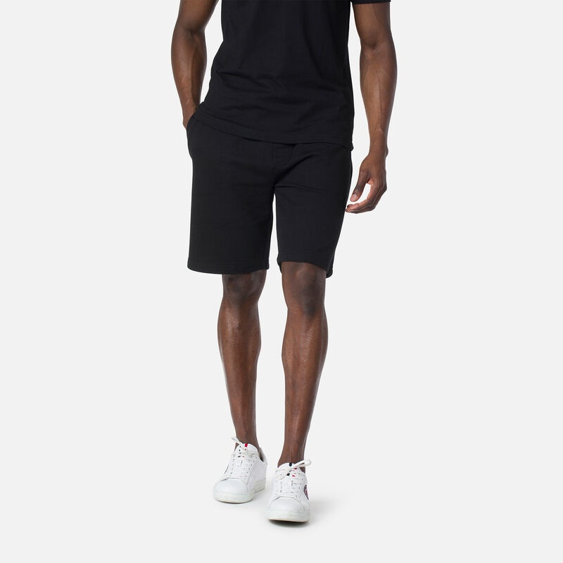 Rossignol Logo Bomull Shorts Svarte | LZJSKR576