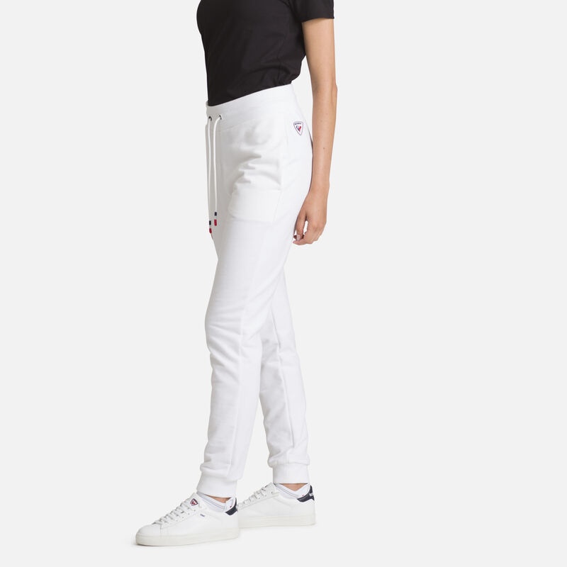 Rossignol Logo Bomull Sweatpants Hvite | QLKCJV279