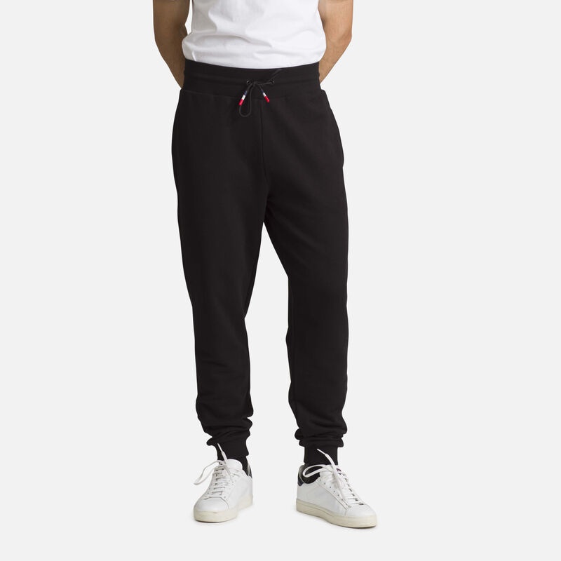 Rossignol Logo Bomull Sweatpants Svarte | ATNLIE201