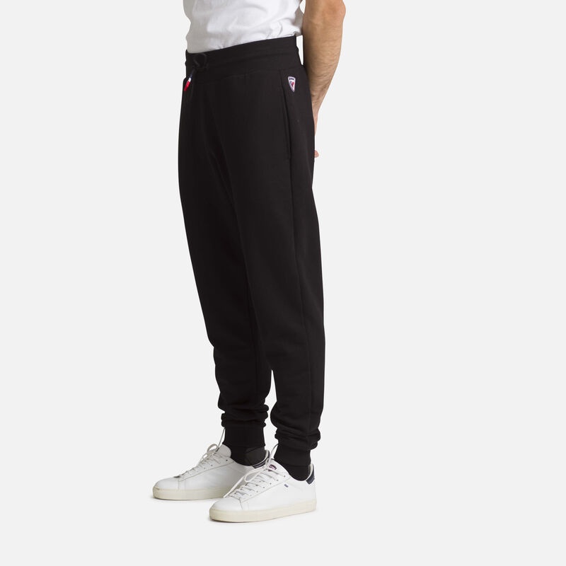 Rossignol Logo Bomull Sweatpants Svarte | ATNLIE201