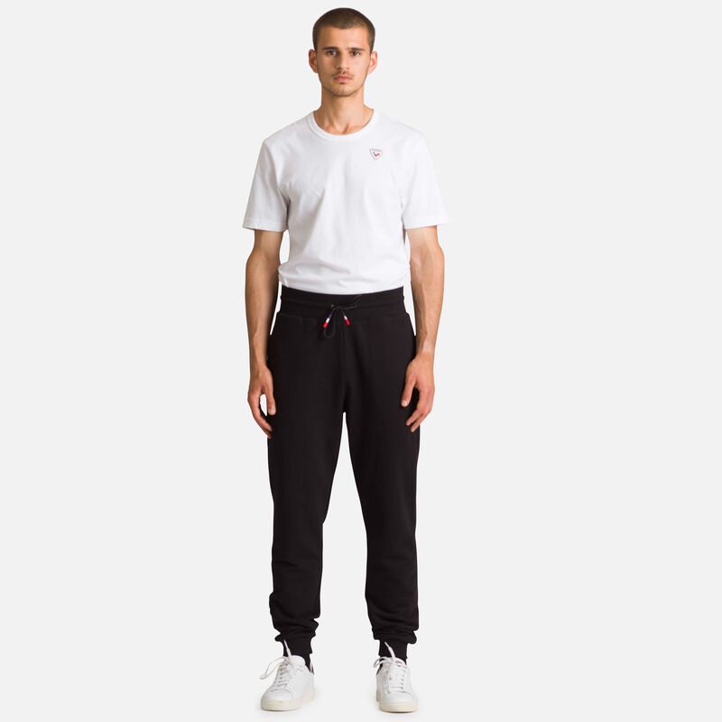 Rossignol Logo Bomull Sweatpants Svarte | ATNLIE201