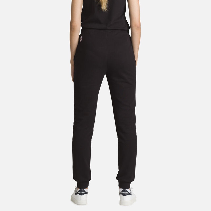 Rossignol Logo Bomull Sweatpants Svarte | WHUKRG135