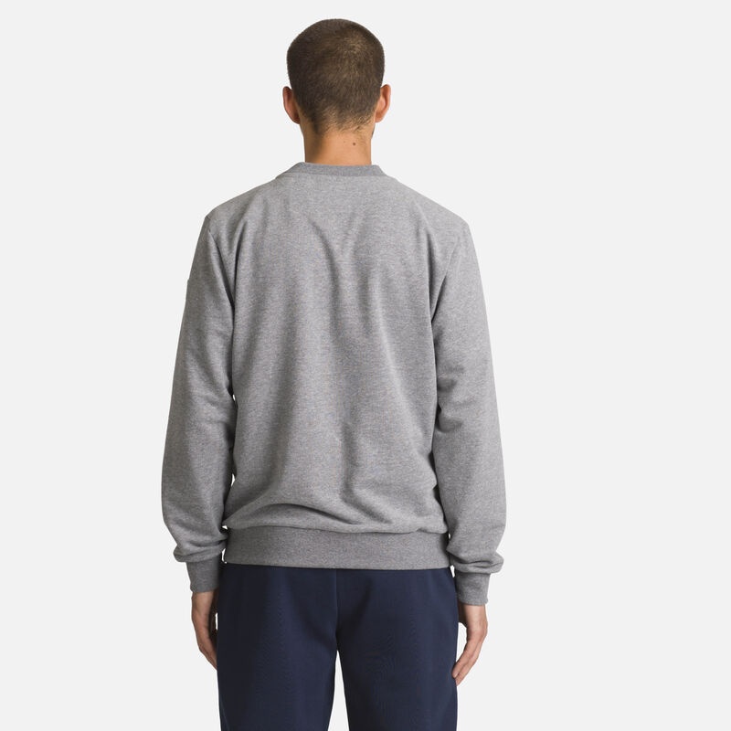 Rossignol Logo Bomull Sweatshirt Round Neck Heathergrey 280 | TWFKOH609