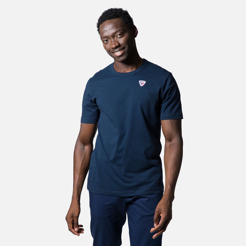 Rossignol Logo Plain Tee Darknavy 715 | GLRKDP913