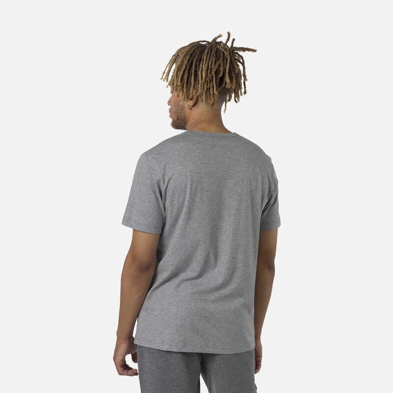 Rossignol Logo Plain Tee Heathergrey 280 | FLRDZK879