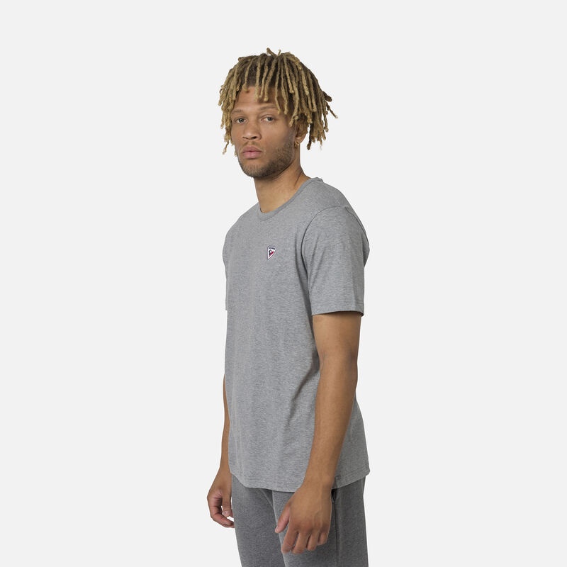 Rossignol Logo Plain Tee Heathergrey 280 | FLRDZK879