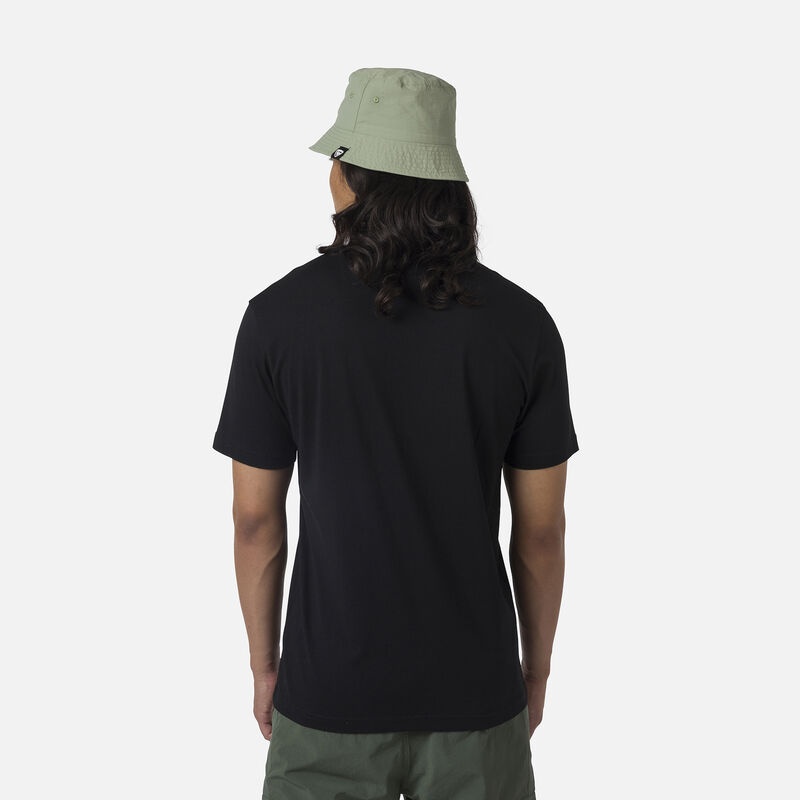 Rossignol Logo Plain Tee Svarte | GIFDSU976