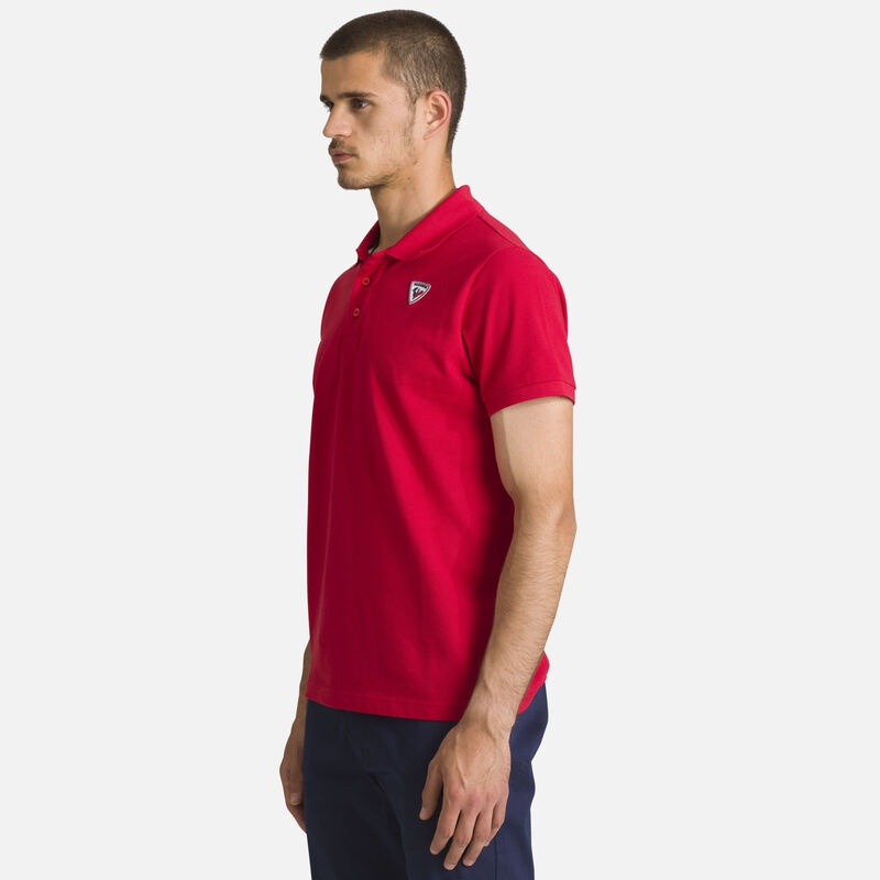 Rossignol Logo Polo Carmin 307 | YBQTHV536