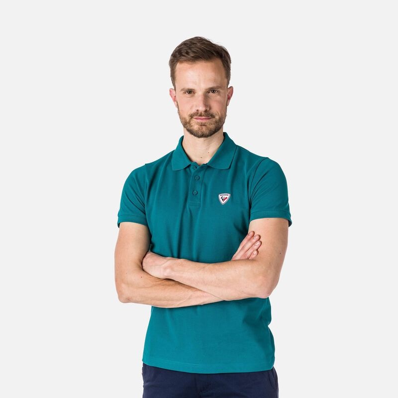 Rossignol Logo Polo Darkemerald 745 | SPODXR937