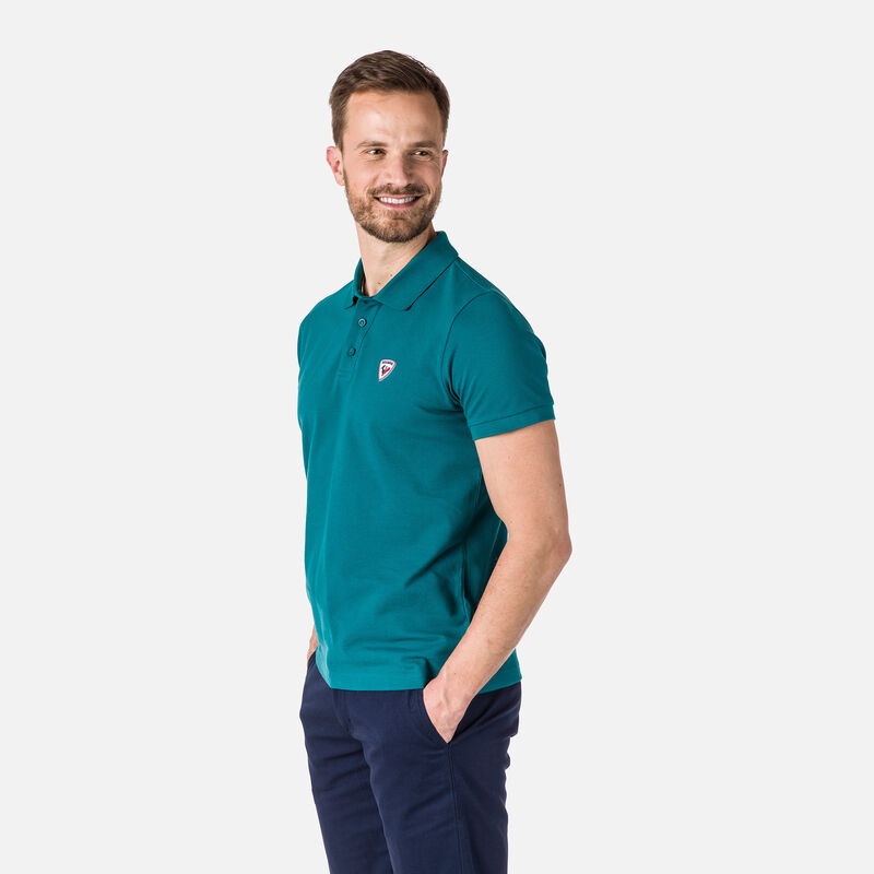 Rossignol Logo Polo Darkemerald 745 | SPODXR937