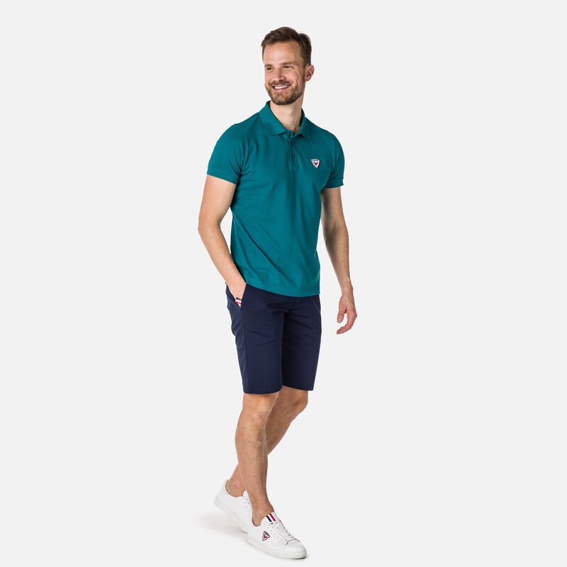 Rossignol Logo Polo Darkemerald 745 | SPODXR937