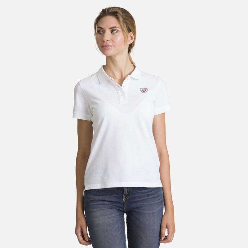 Rossignol Logo Polo Hvite | ZGUYIO534