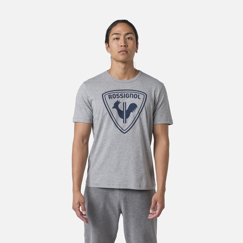 Rossignol Logo Tee Heathergrey 280 | YXFGLT702