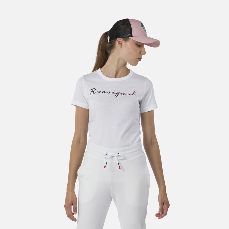 Rossignol Logo Tee Hvite | GDKWYN491