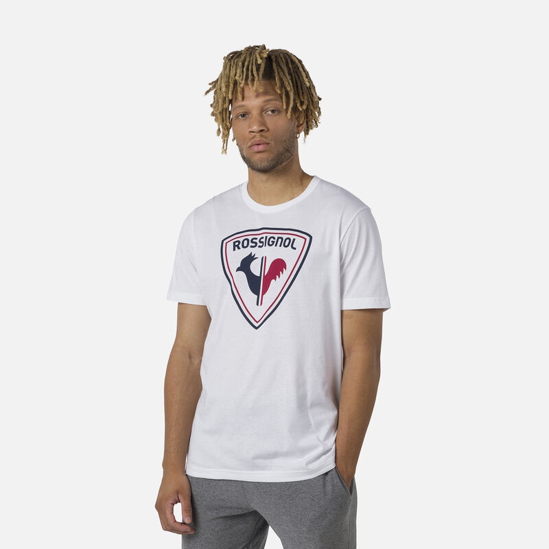 Rossignol Logo Tee Hvite | GOCXBQ160