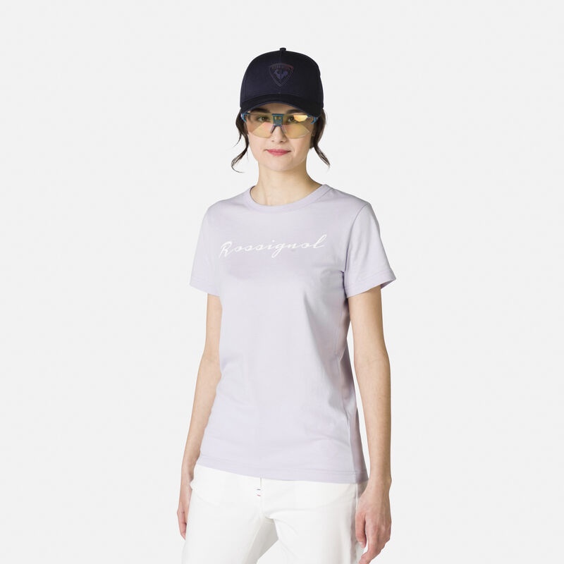 Rossignol Logo Tee Lavendergrey | INEQUB045