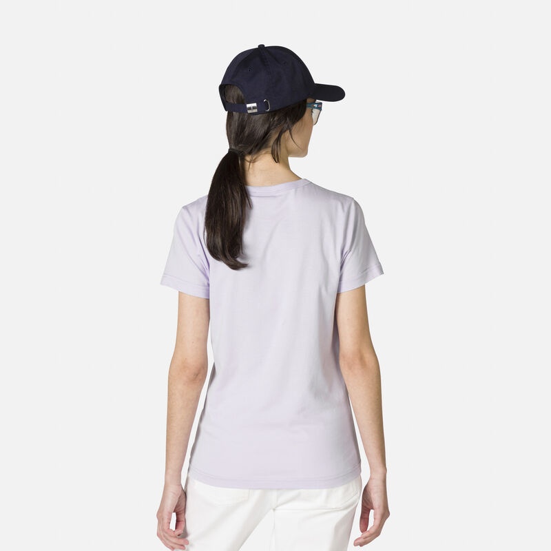 Rossignol Logo Tee Lavendergrey | INEQUB045