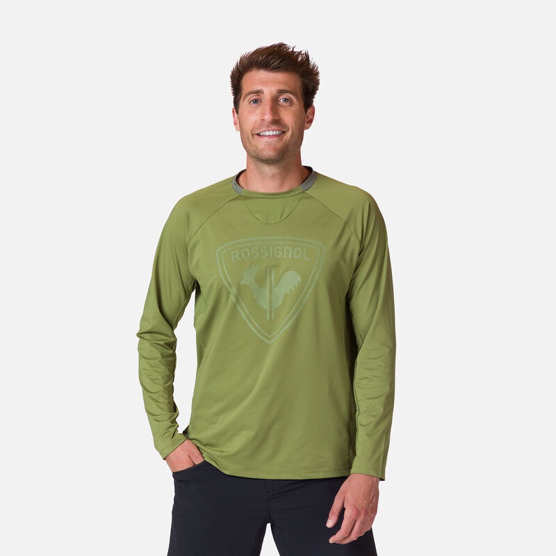 Rossignol Long Sleeve Jersey Classic Fit Grønn | JOLGWZ235