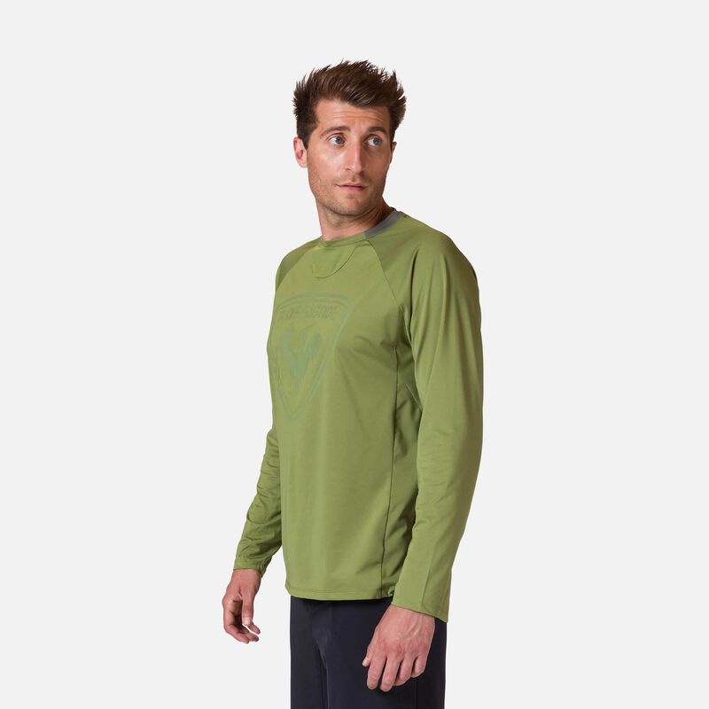 Rossignol Long Sleeve Jersey Classic Fit Grønn | JOLGWZ235