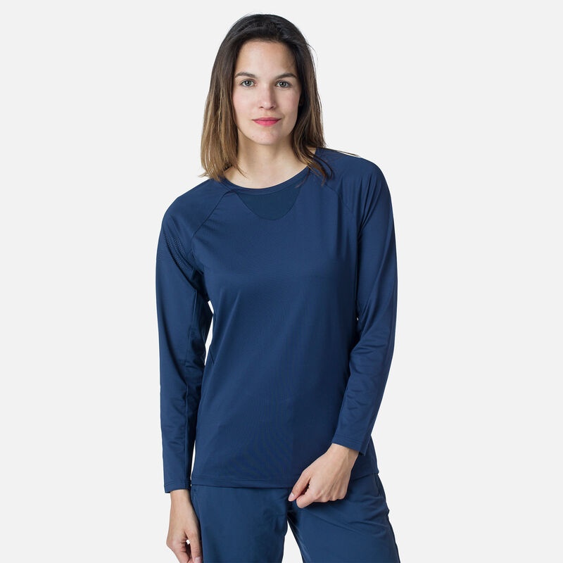 Rossignol Long Sleeve Jersey Relaxed Fit Darknavy 715 | MXABLP892