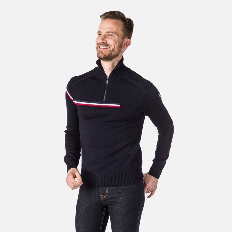 Rossignol Major Half-zip Genser Darknavy 715 | SOZKIY593