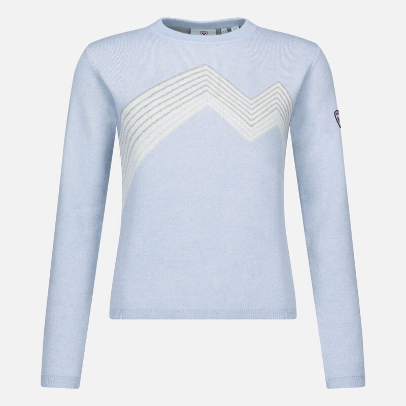 Rossignol Mountain Round Neck Top Glacier | EYWFGN517