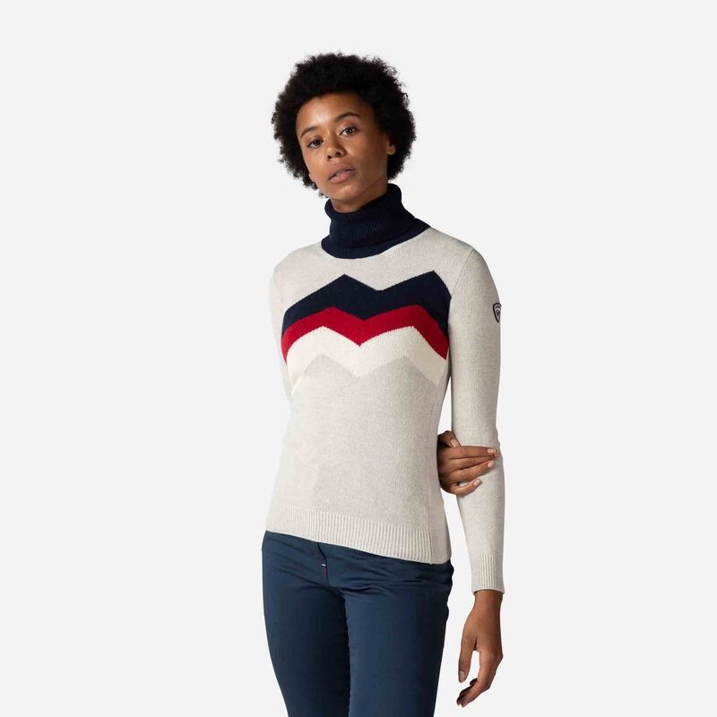 Rossignol Mountain Turtle Neck Top Fog | HIOYPG470