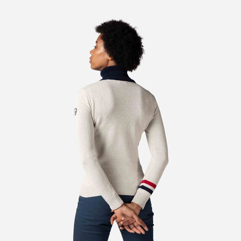 Rossignol Mountain Turtle Neck Top Fog | HIOYPG470