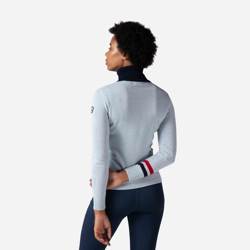 Rossignol Mountain Turtle Neck Top Glacier | VXACFG653