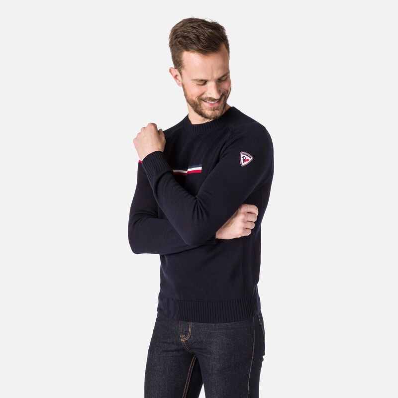 Rossignol Odysseus Round-neck Genser Darknavy 715 | OHMZLK417